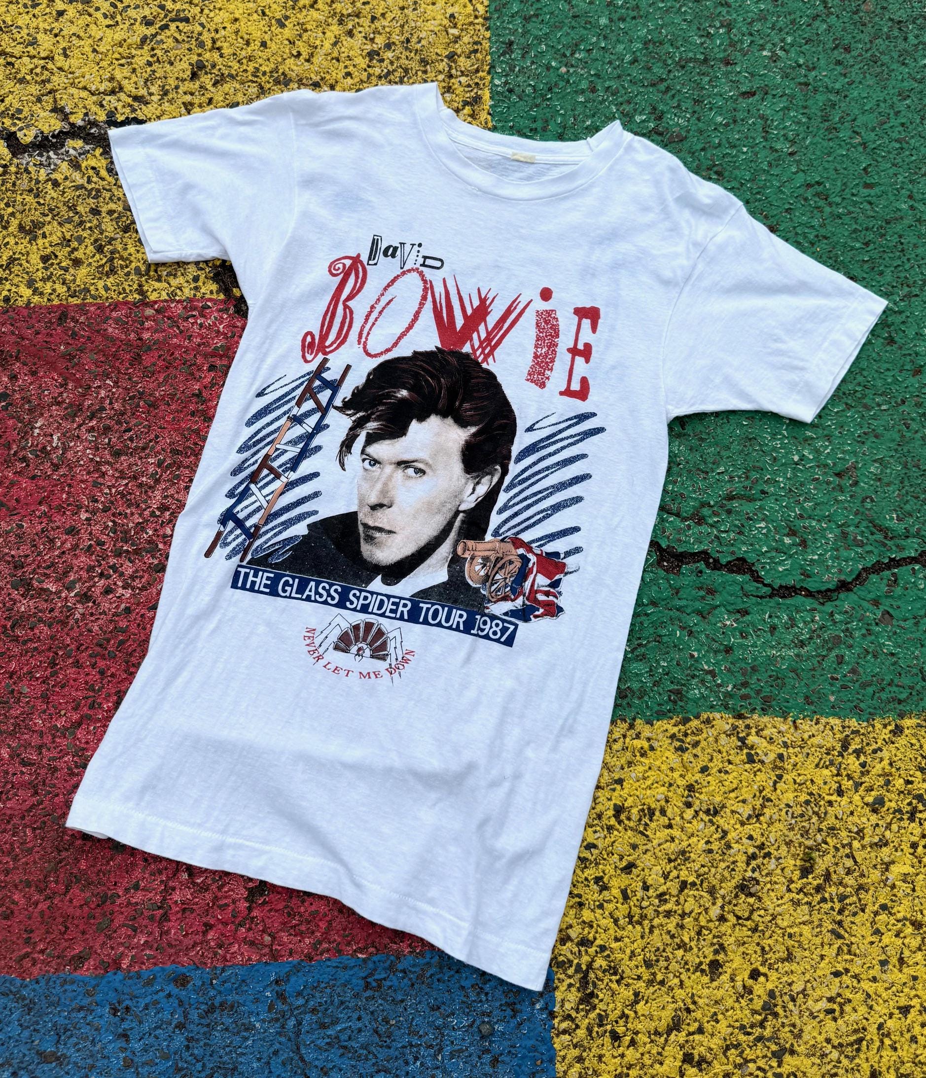 Vintage 1987 David Bowie the Glass Spider 80s Concert Music Tour
