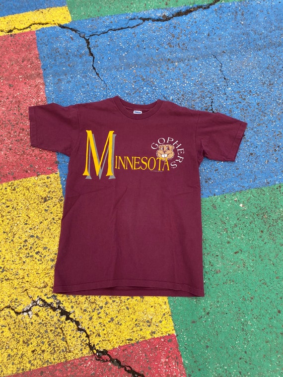 Vintage 90s Minnesota University Golden Gophers N… - image 4