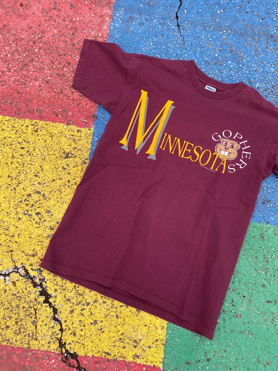 Vintage 90s Minnesota University Golden Gophers N… - image 2