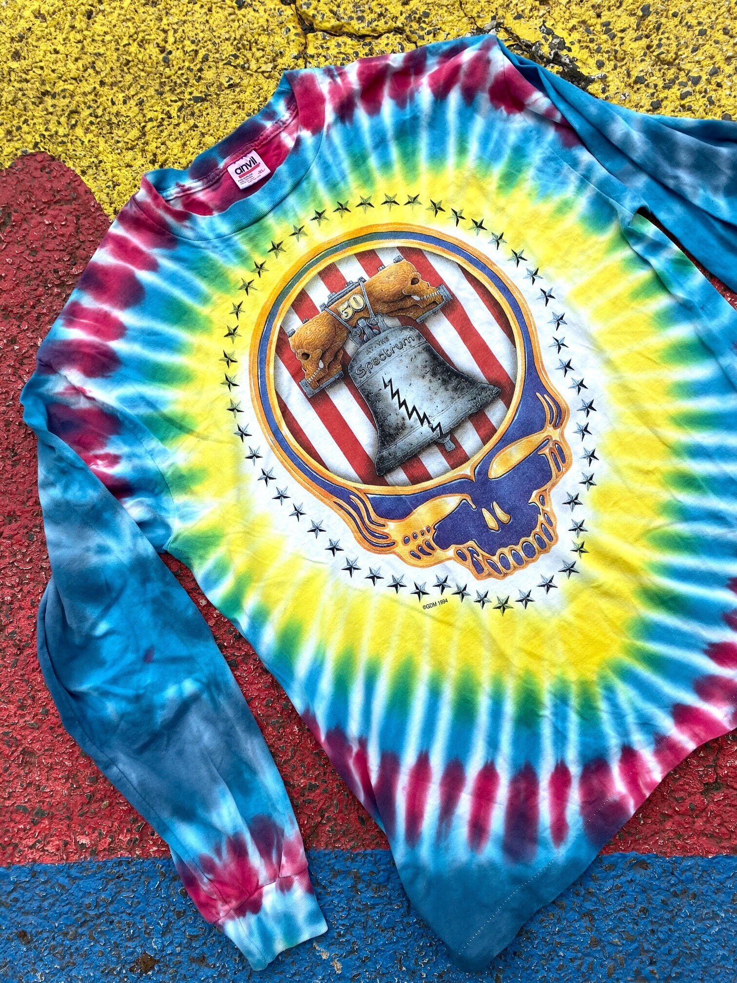 Vintage 1994 Grateful Dead 50th Show Spectrum Philadelphia Rare