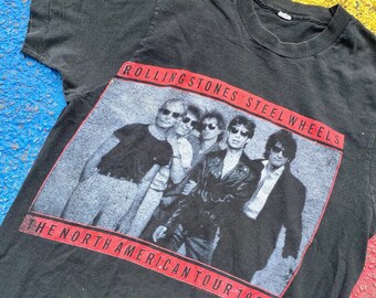 ヴィンテージ 1989 ローリング ストーンズ スティール ホイールズ