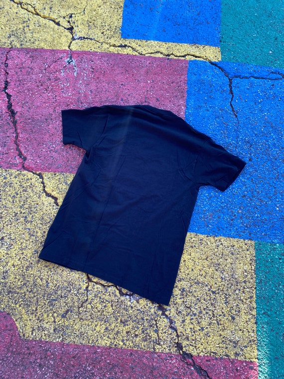 Vintage 80s Elvis Presley Neon Puff Print Sherry's Best Graphic Shirt USA Size Medium View 5
