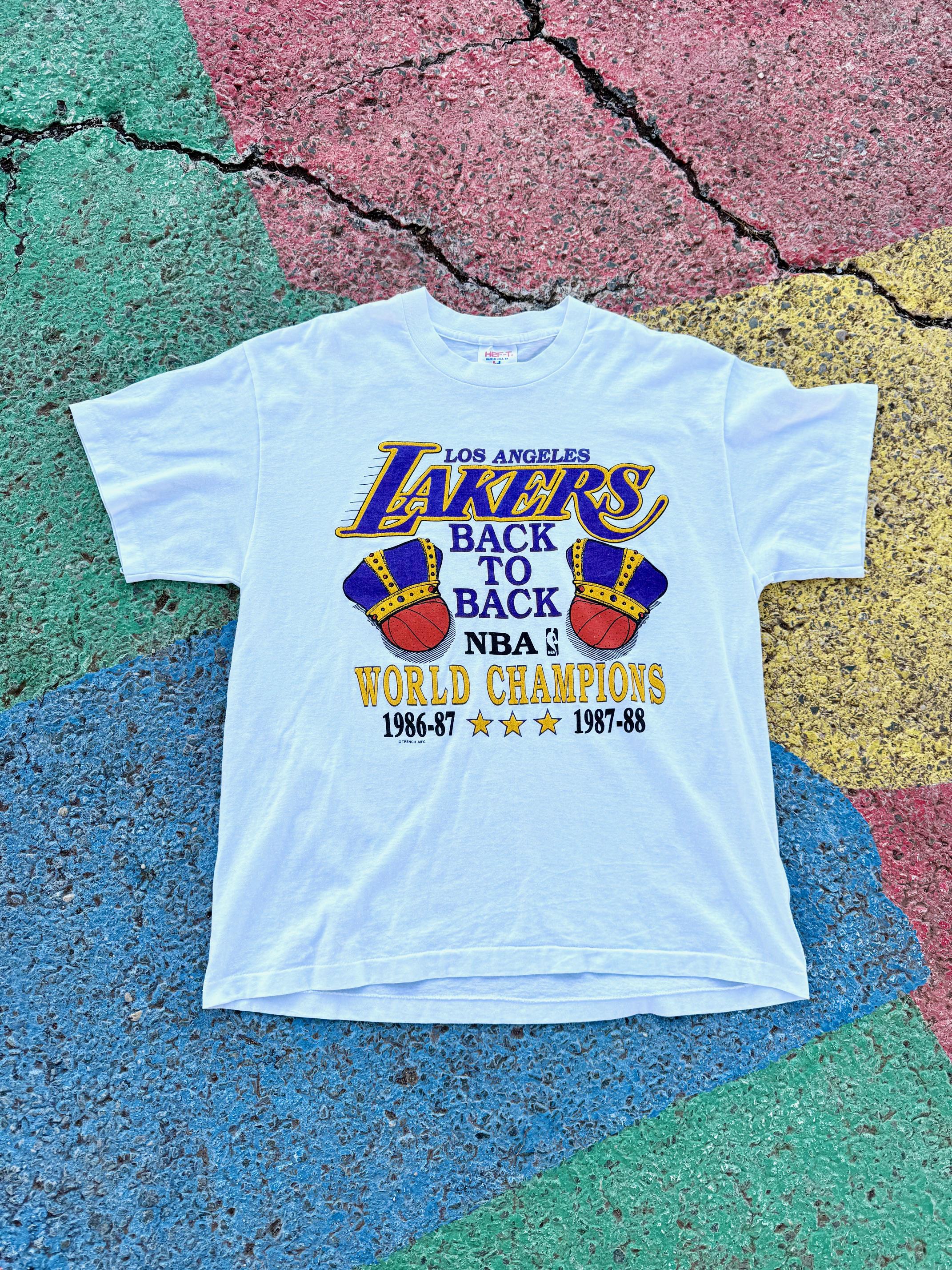 ヴィンテージ 1988 ロサンゼルス レイカーズ NBA バスケットボール 