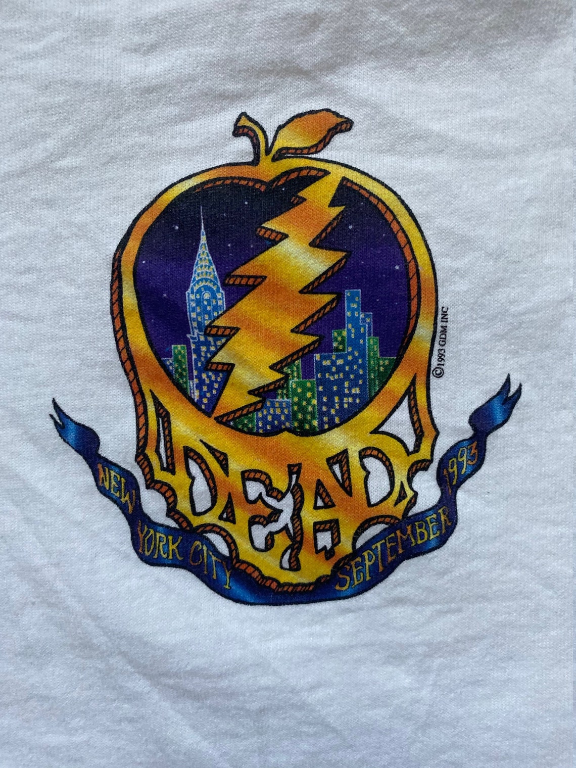 Vintage Grateful Dead 1993 New York City Madison Square Garden | Etsy