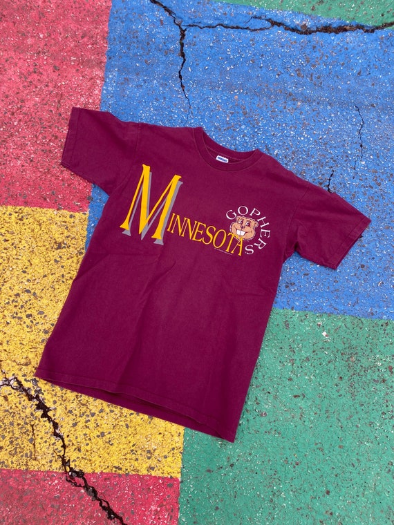 Vintage 90s Minnesota University Golden Gophers N… - image 3