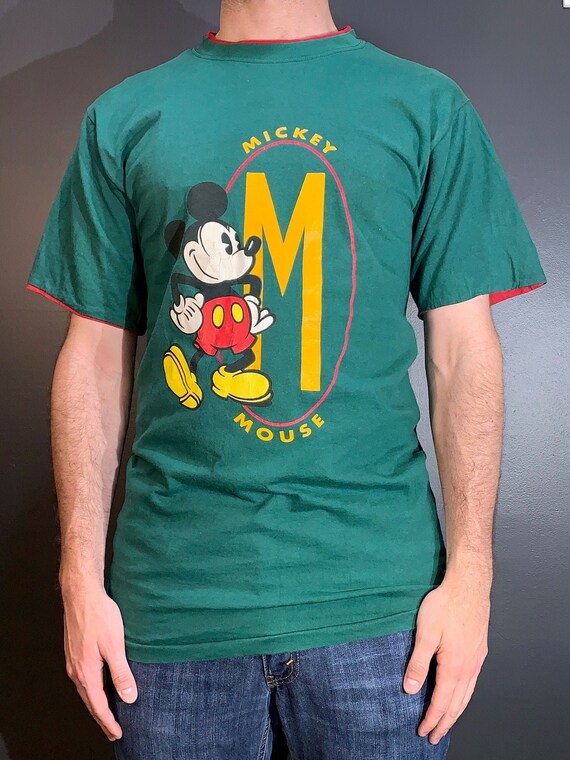 90s mickey mouse shirt Clearance
