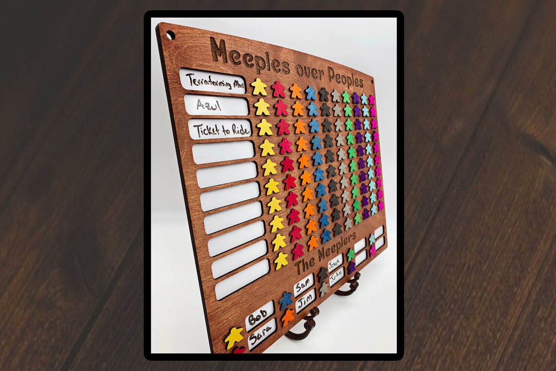 10x10 Game Tracker / Board Game Tracker / Game Challenge Board - Etsy