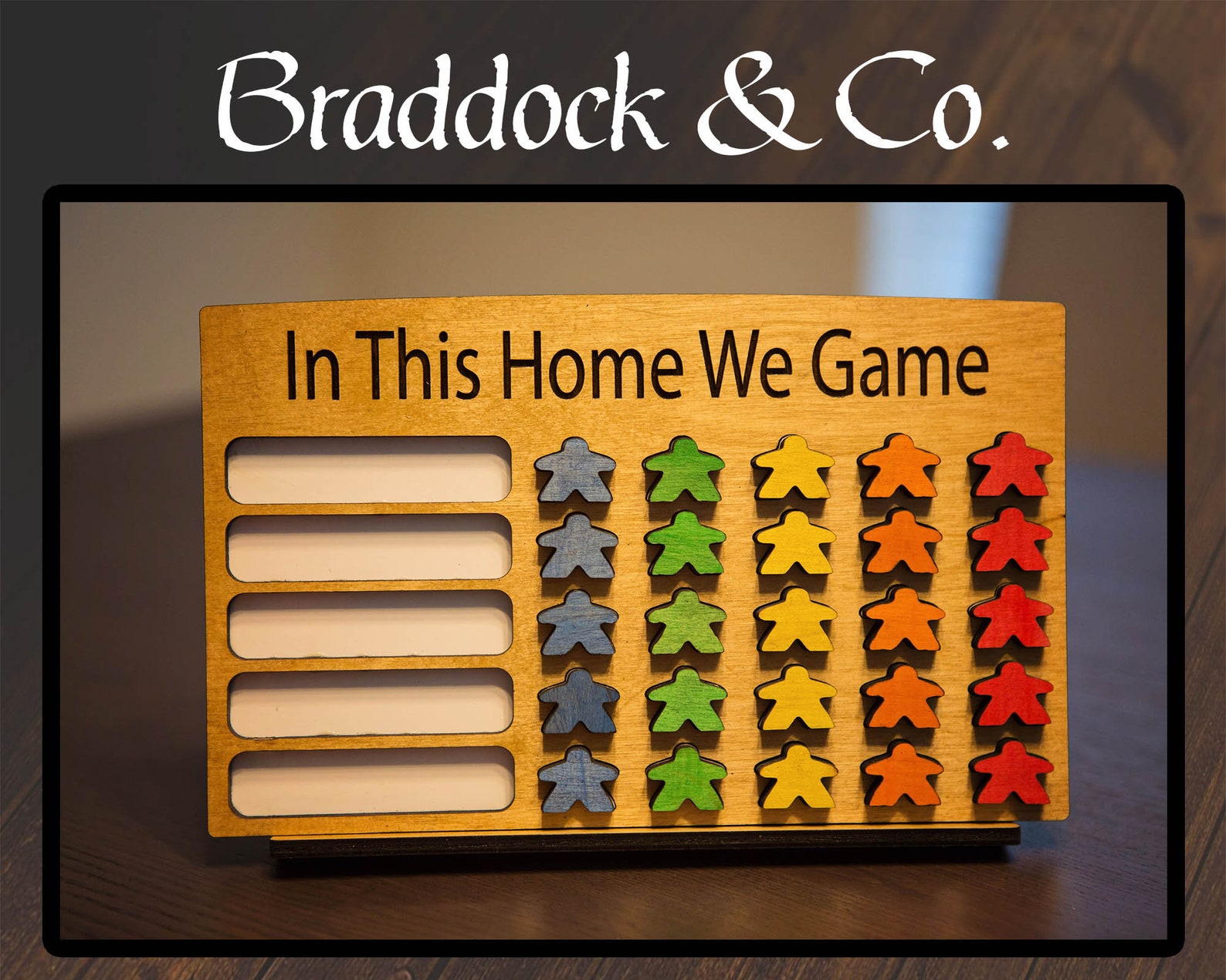 5x5 Game Tracker / Board Game Tracker / Game Challenge Board / Etsy