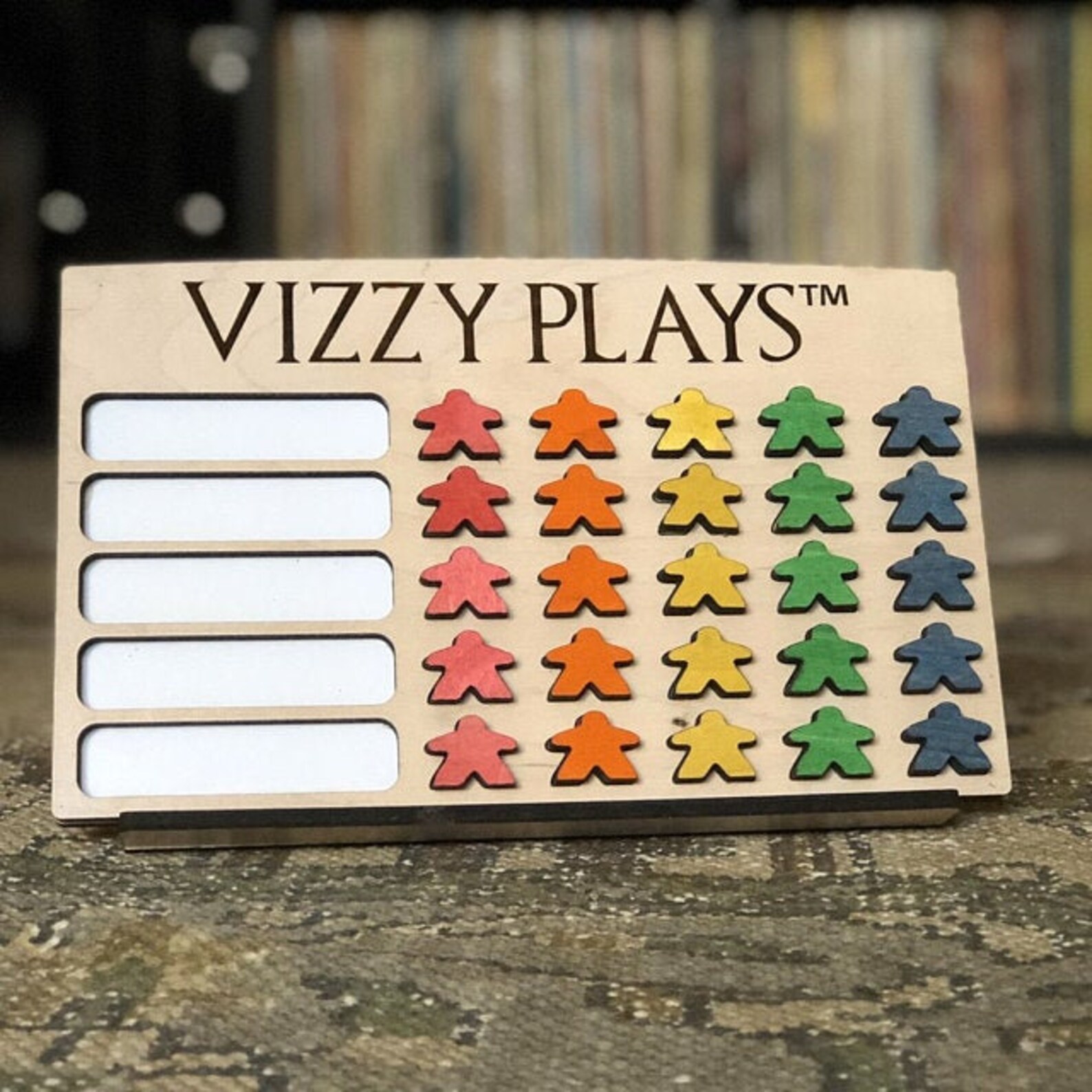 5x5 Game Tracker / Board Game Tracker / Game Challenge Board / - Etsy
