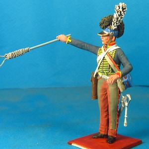 British Horse artillery, Napoleonic toy soldier 1/30 Scale, Metal toy soldier, Napoleonic figure, Painted historical miniature VID SOLDIERS