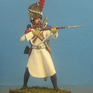 Holland Guard grenadiers regiment, Napoleonic tin soldier 1/30 Scale 60 mm, Napoleonic figurine, Painted historical miniature VID SOLDIERS