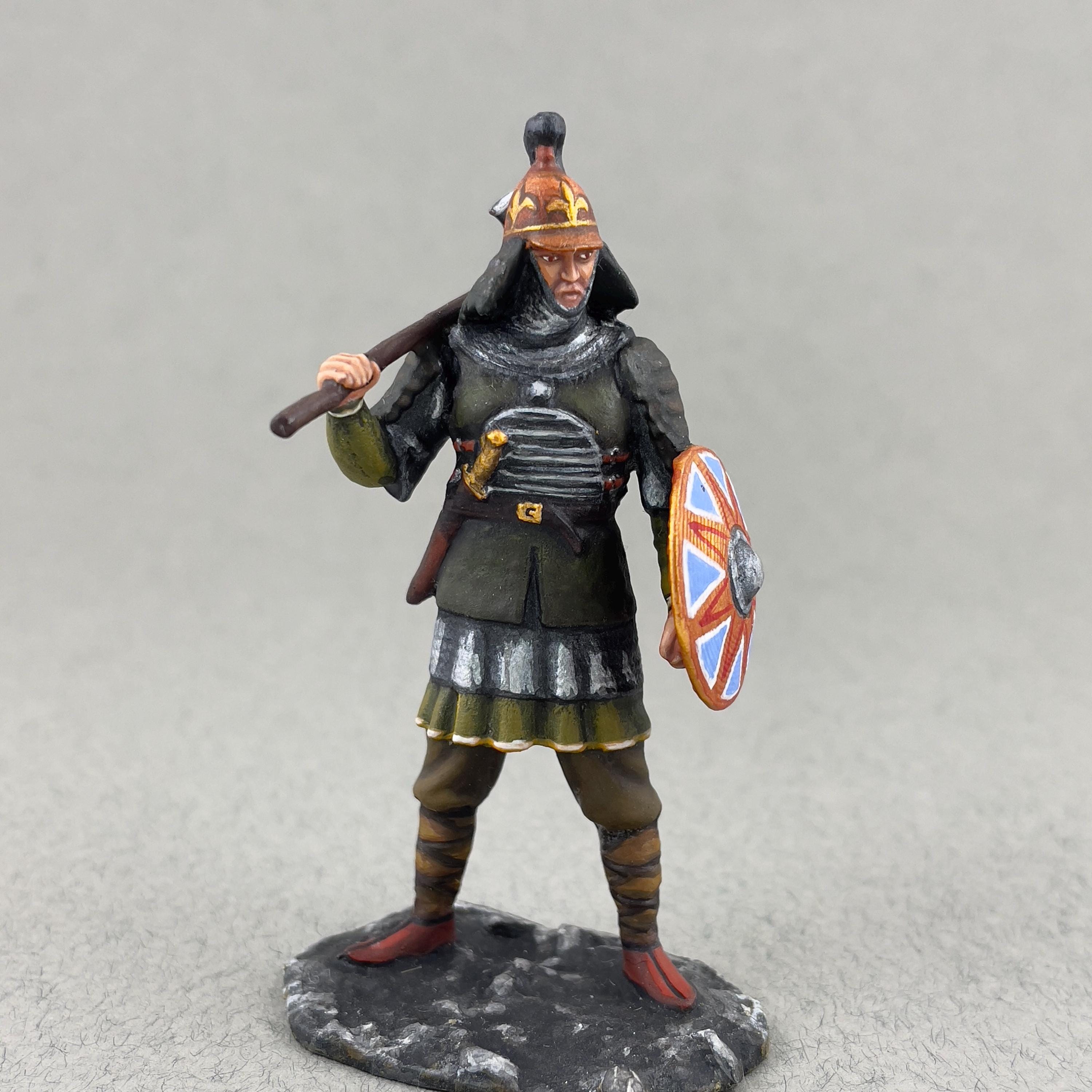 Figurine Commandant Mongol 1:32 - Altores Miniatures, Peinte Niveau Art Par Attica Miniatures (résine, 54mm, Neuf)