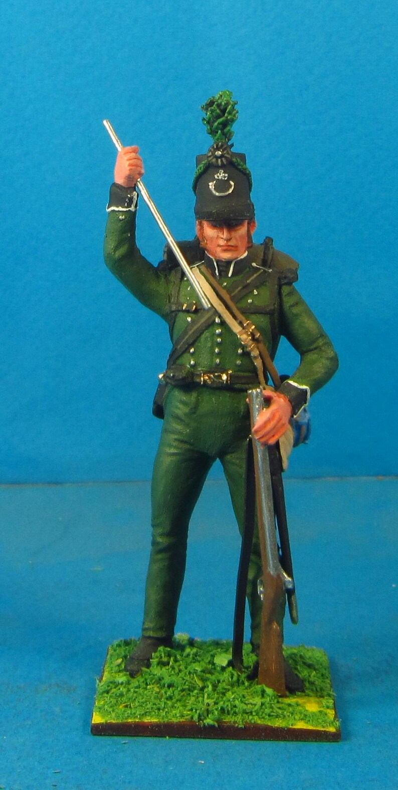 British 95th Rifles, Napoleonic Toy Soldier 60 Mm 1/30 Scale, Metal ...