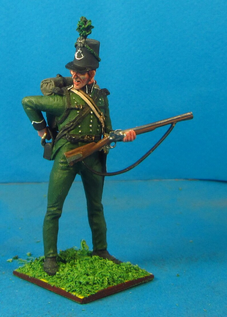 British 95th Rifles, Napoleonic Toy Soldier 60 Mm 1/30 Scale, Metal ...