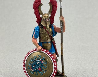 ブリキの兵隊 コレクター向けギリシャ重装歩兵 54 mm アンティーク