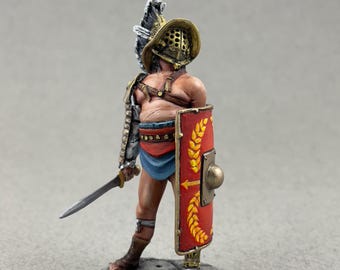 ブリキの兵隊博物館（TOP）レティアリウス剣闘士 75 mm 古代ローマ