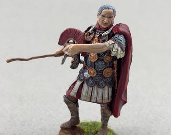 figurine soldat centurion en résine 1/10 a peindre légionnaire