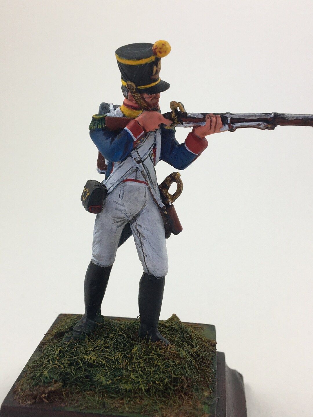 Figurine Napoléonienne – Général Clauzel (1772-1842), Hachette, Plomb Peint, 1:30 (54mm)
