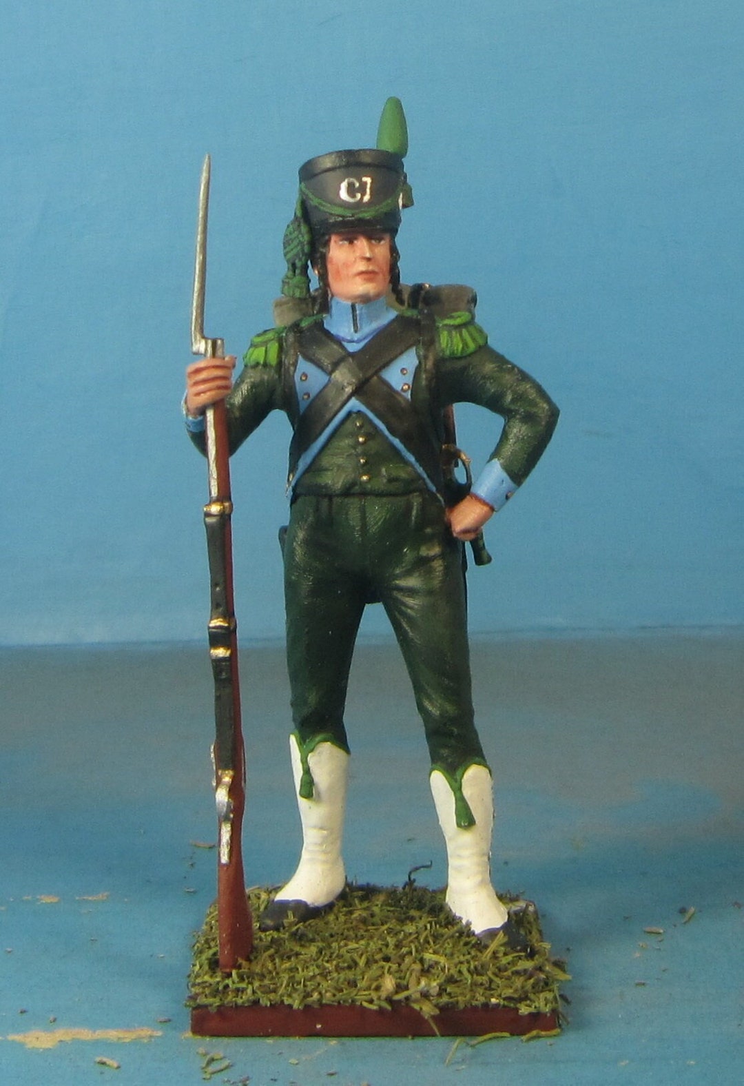 Napoleonic Miniature, Holland Corps of Israelites, Painted Napoleonic  Figure 1/30 Scale 60 Mm, Tin Toy Soldier, Napoleonic Wars VID SOLDIERS 