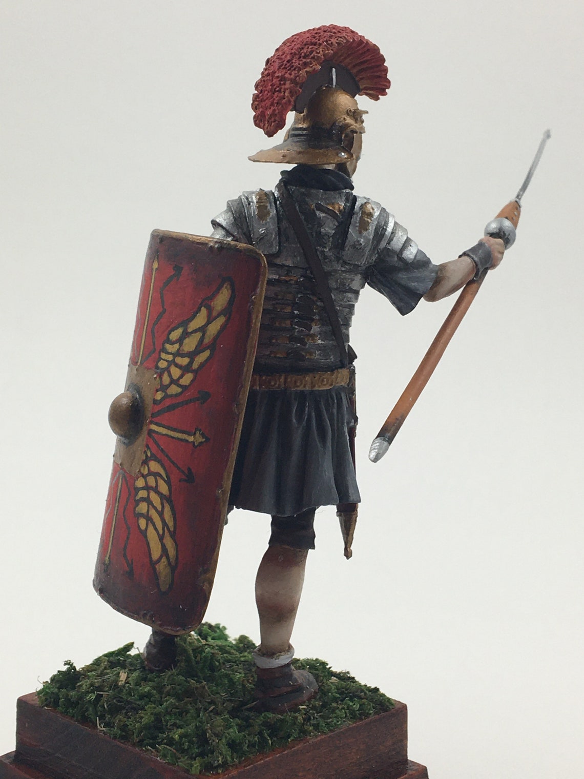 Legionnaire Legio II Traiana fortis 75 mm ELITE PAINTED Metal Etsy