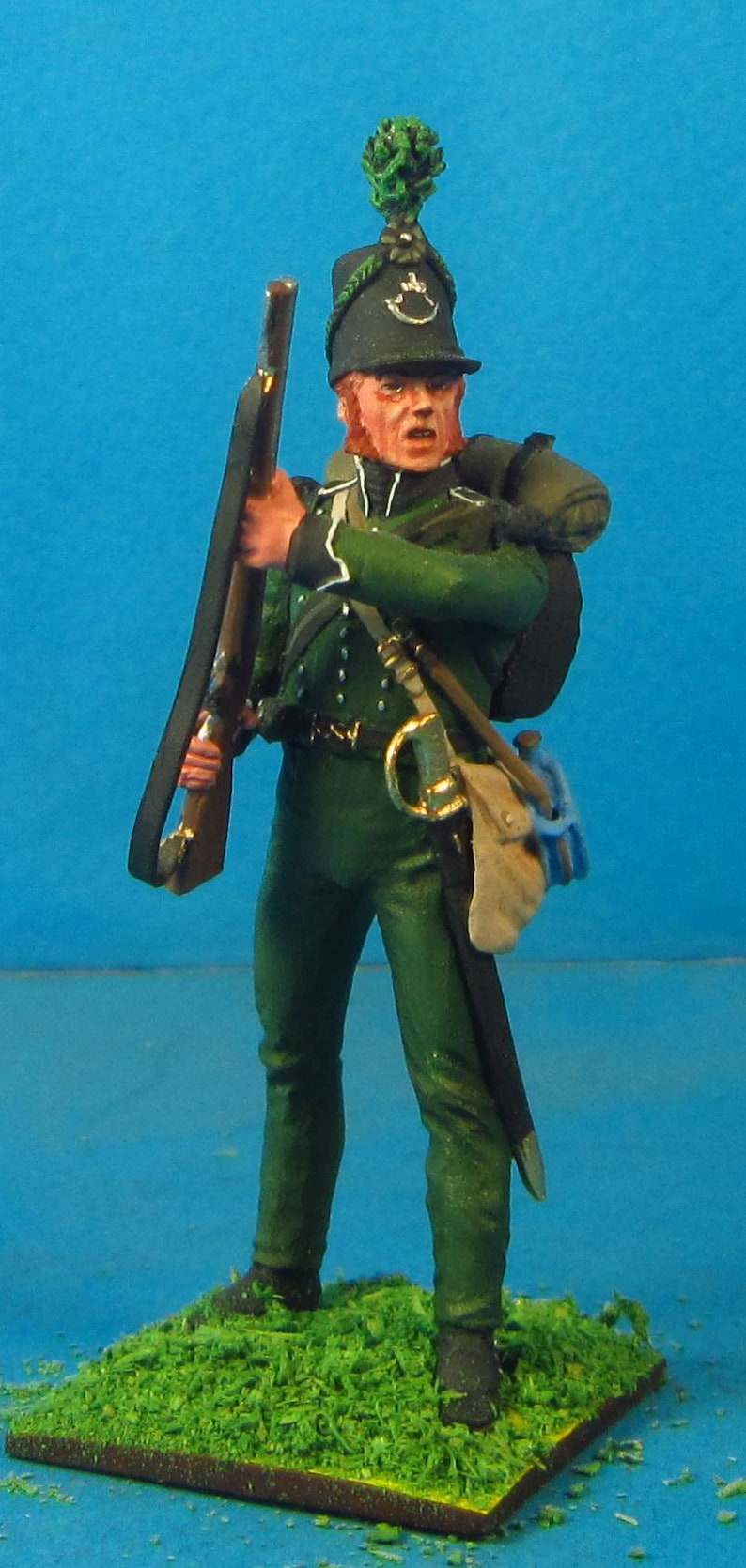 British 95th Rifles, Napoleonic Toy Soldier 60 Mm 1/30 Scale, Metal ...