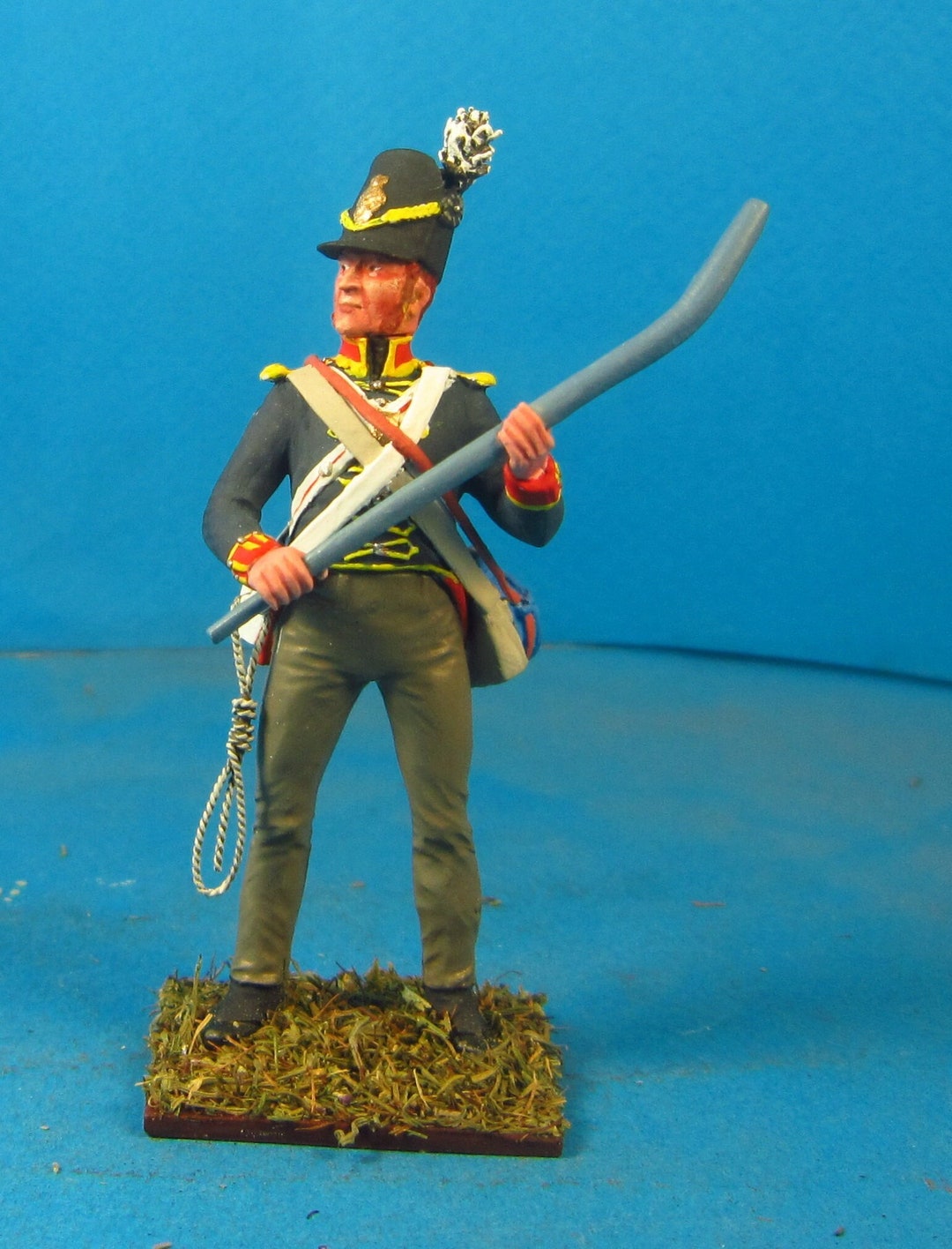 British Foot Artillery, Napoleonic Soldier 1/30 Scale 60 Mm, Napoleonic