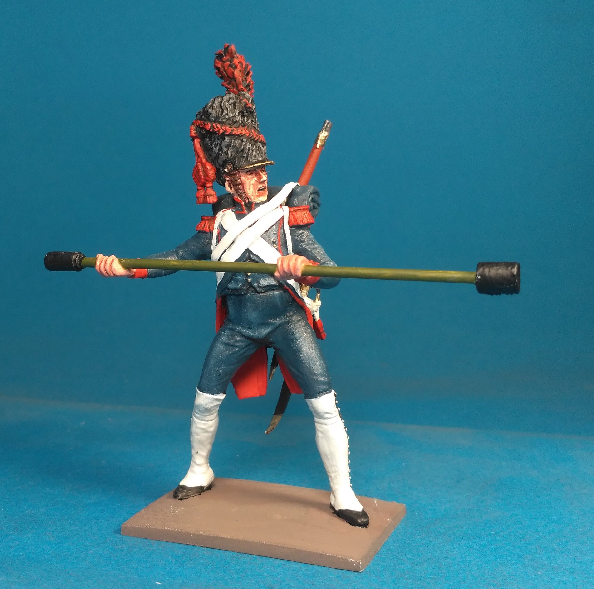 foot Napoleonic Wars Metal Figure 1/30 Details about   VID SOLDIERS French Carabiniers 