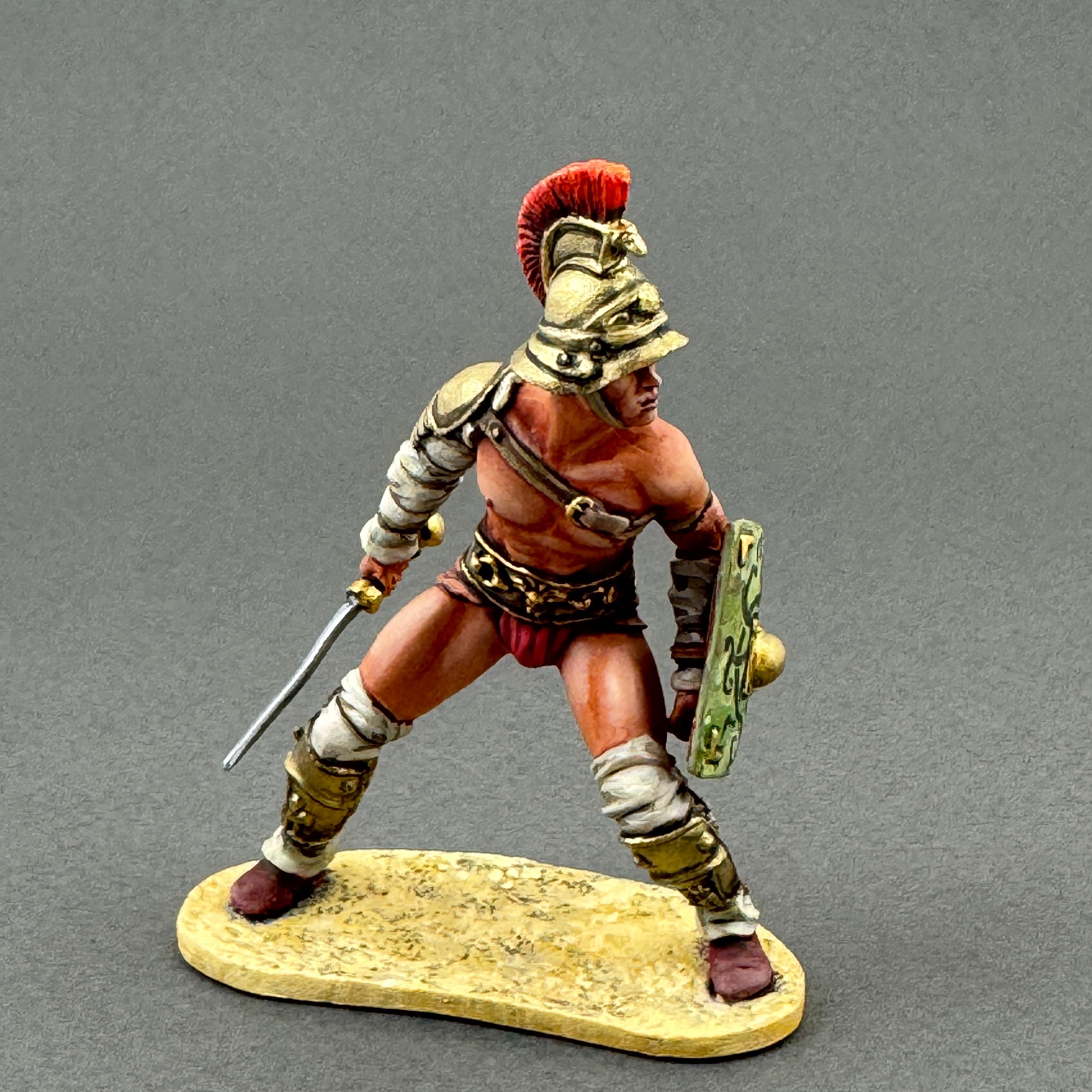 Roman Gladiator Figurines - Etsy