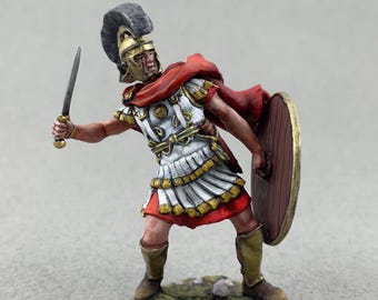 ブリキの兵隊 コレクターズアイテム ローマ軍団兵 紀元後1世紀頃 54 mm