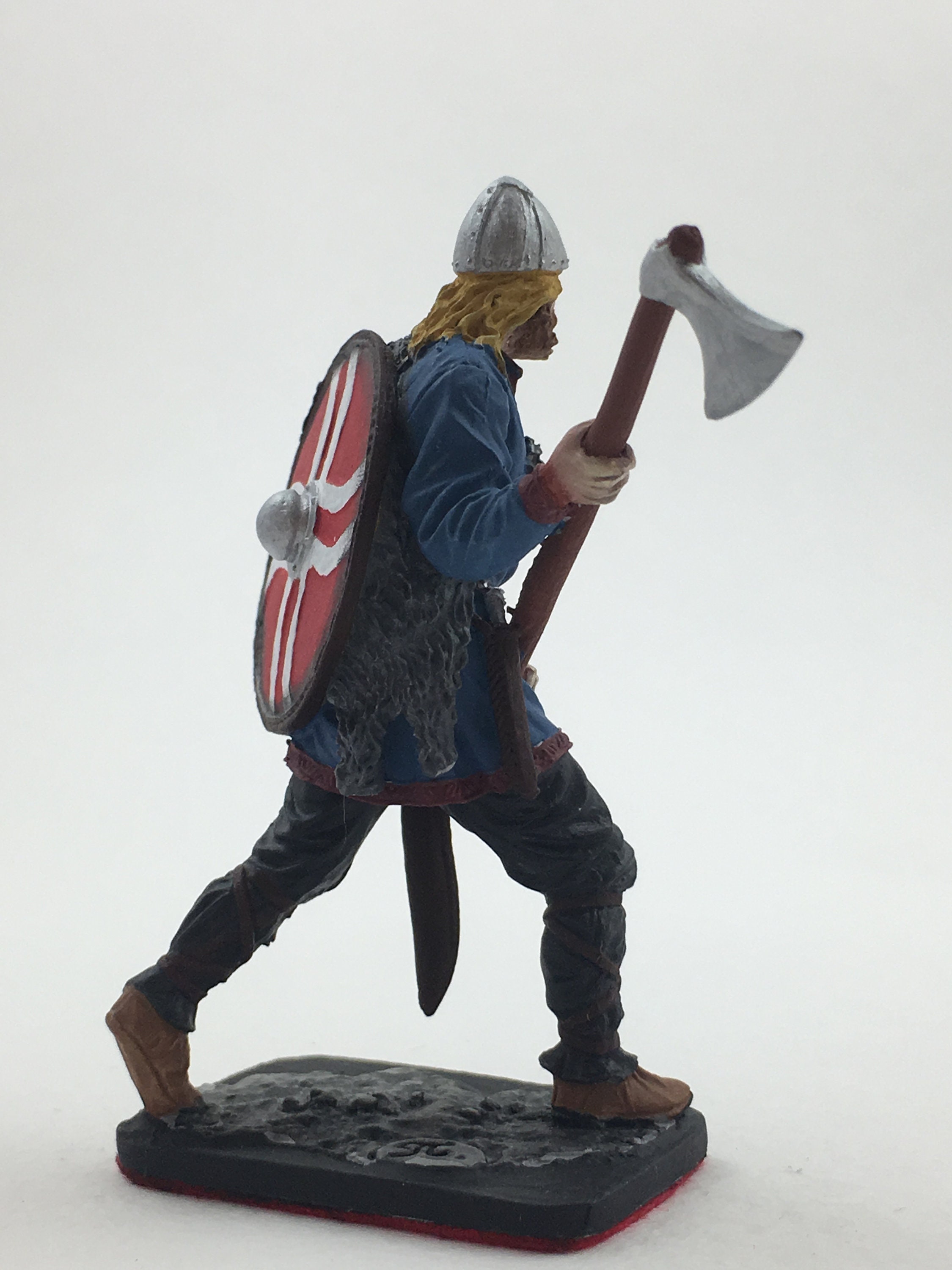 Viking in battle 54 mm Metal Figure MIDDLE AGES Toy Etsy