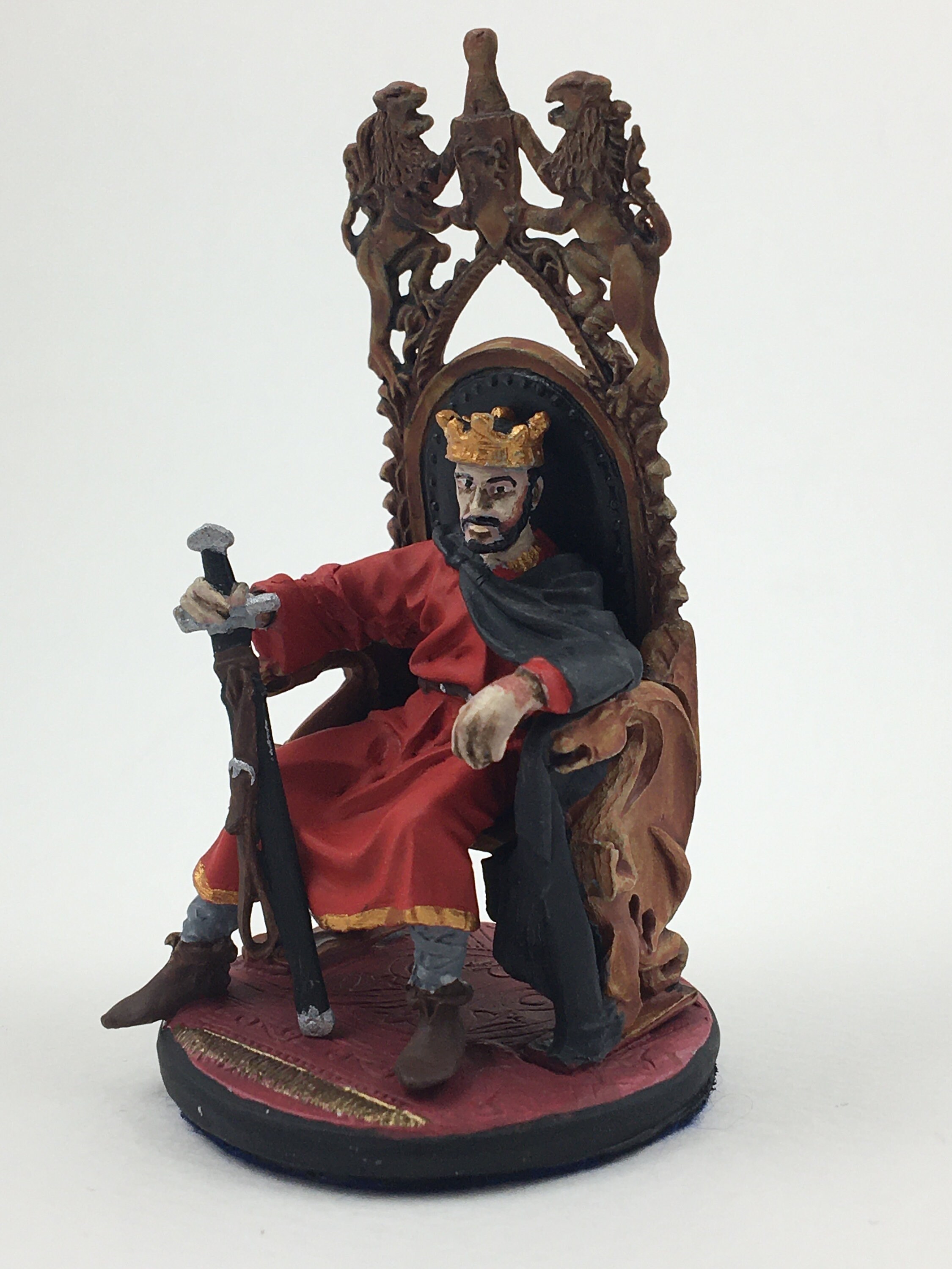 King Arthur 54 mm Metal Figure MIDDLE AGES Toy Soldier Etsy