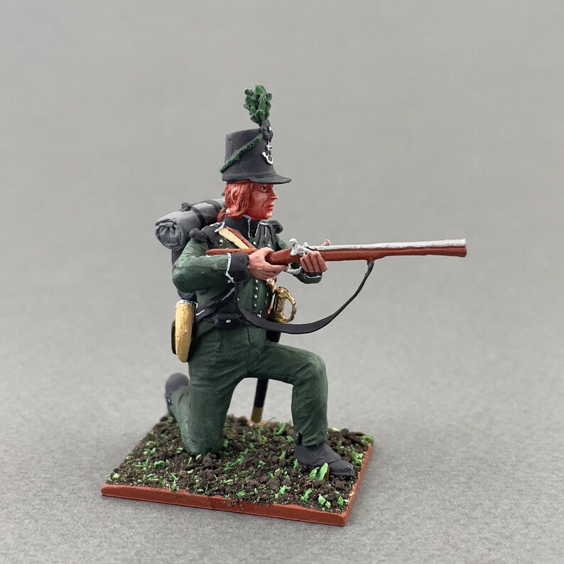 British 95th Rifles, Napoleonic Toy Soldier 60 Mm 1/30 Scale, Metal ...