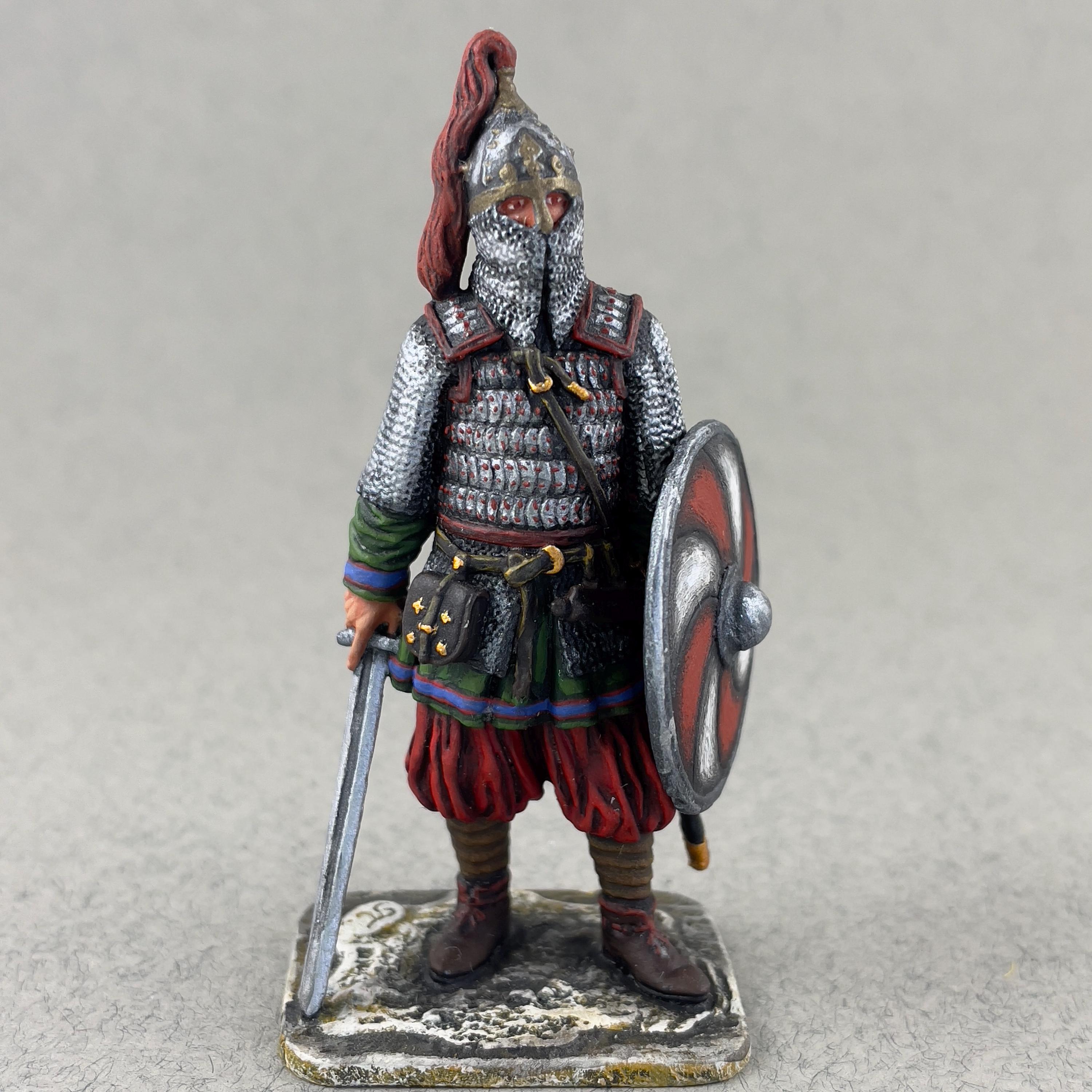 Medieval Hand Painted Miniature 54 Mm, Collectable Toy Soldier