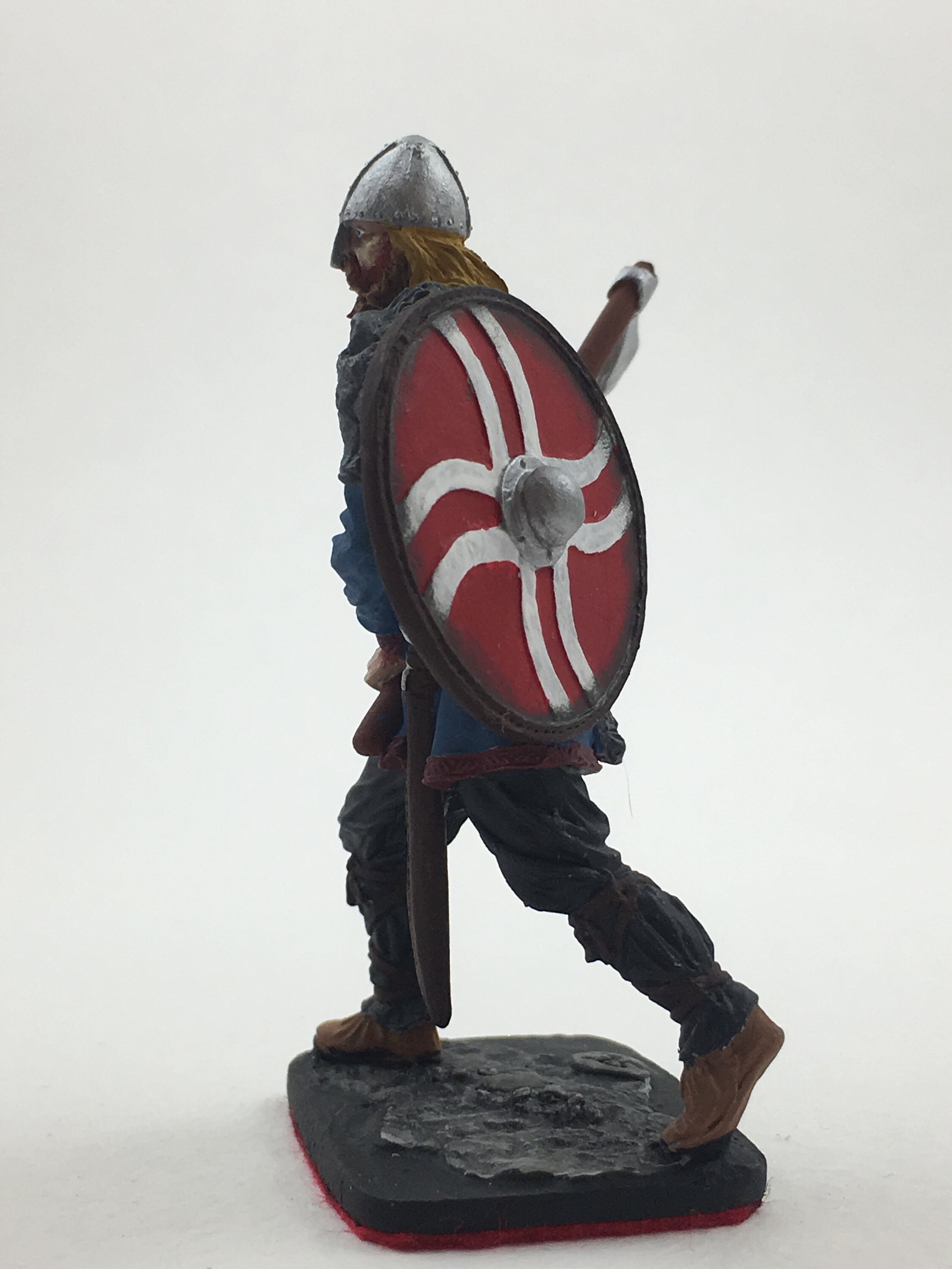 Viking in battle 54 mm Metal Figure MIDDLE AGES Toy Etsy