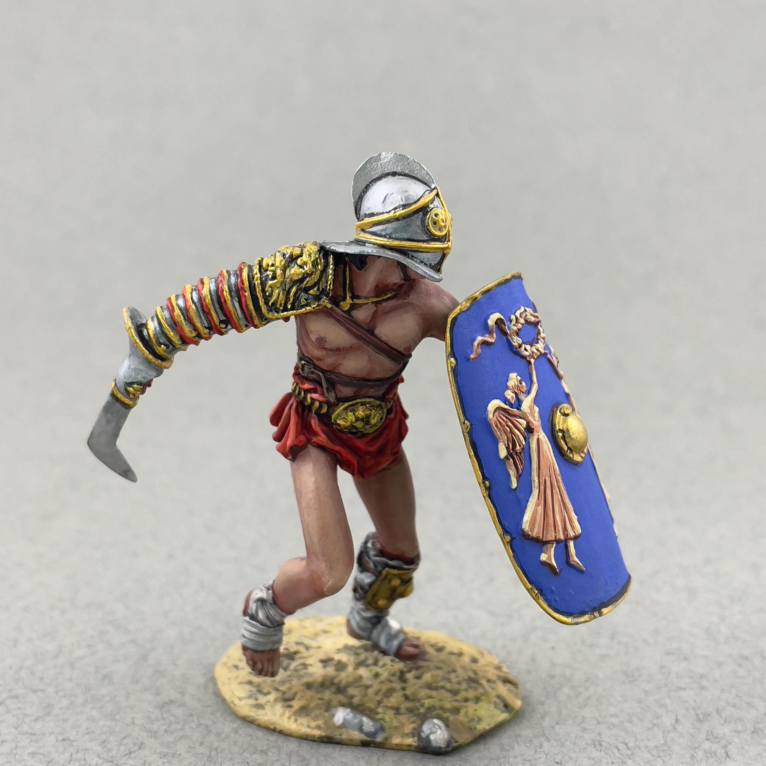 Roman Gladiator Figurines - Etsy