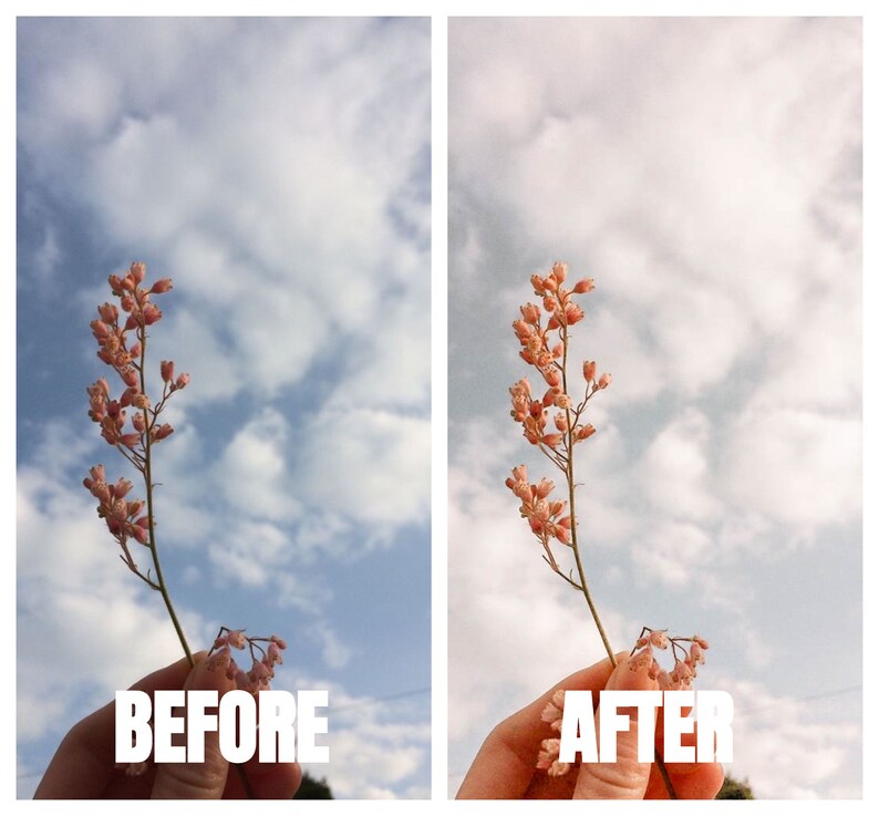 4 Mobile Lightroom Presets Vsco Filters Iphone Presets Etsy