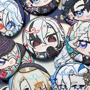 Genshin Fontaine Mini 1.25inch Badges
