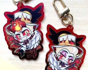 Hazbin Hotel- Lucifer Keychain