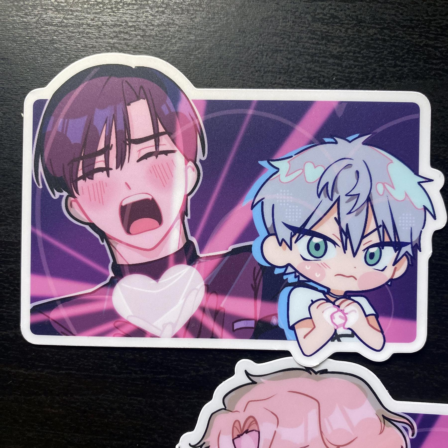 Alien Stage Heartstruck Stickers - Etsy