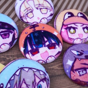 Alien Stage Animal 2.28Inch Plush Buttons