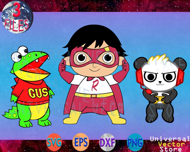 Download Ryan Toy Review You Tube Kids Show Files For T Shirt Instant Download Ryans World Toy Svg Files For Print And Cut Stencils Templates Drawing Drafting Trustalchemy Com