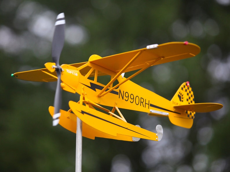 Cub Crafters Carbon Cub Floatplane Airplane Weathervane, Windmill ...