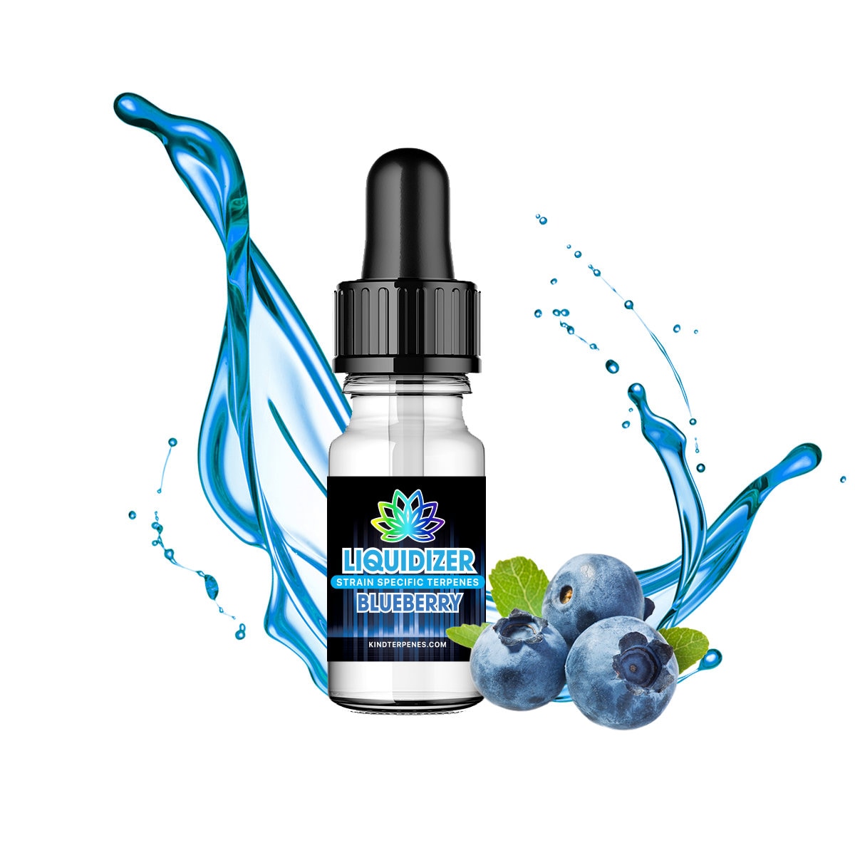 Blueberry Liquidizer - Terps USA Flavored Liquidizer, Size: Pint Size