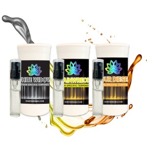 Kind Terpenes - Spray Set da 3 - Collezione ibrida n. 2 Terpene specifico per ceppo