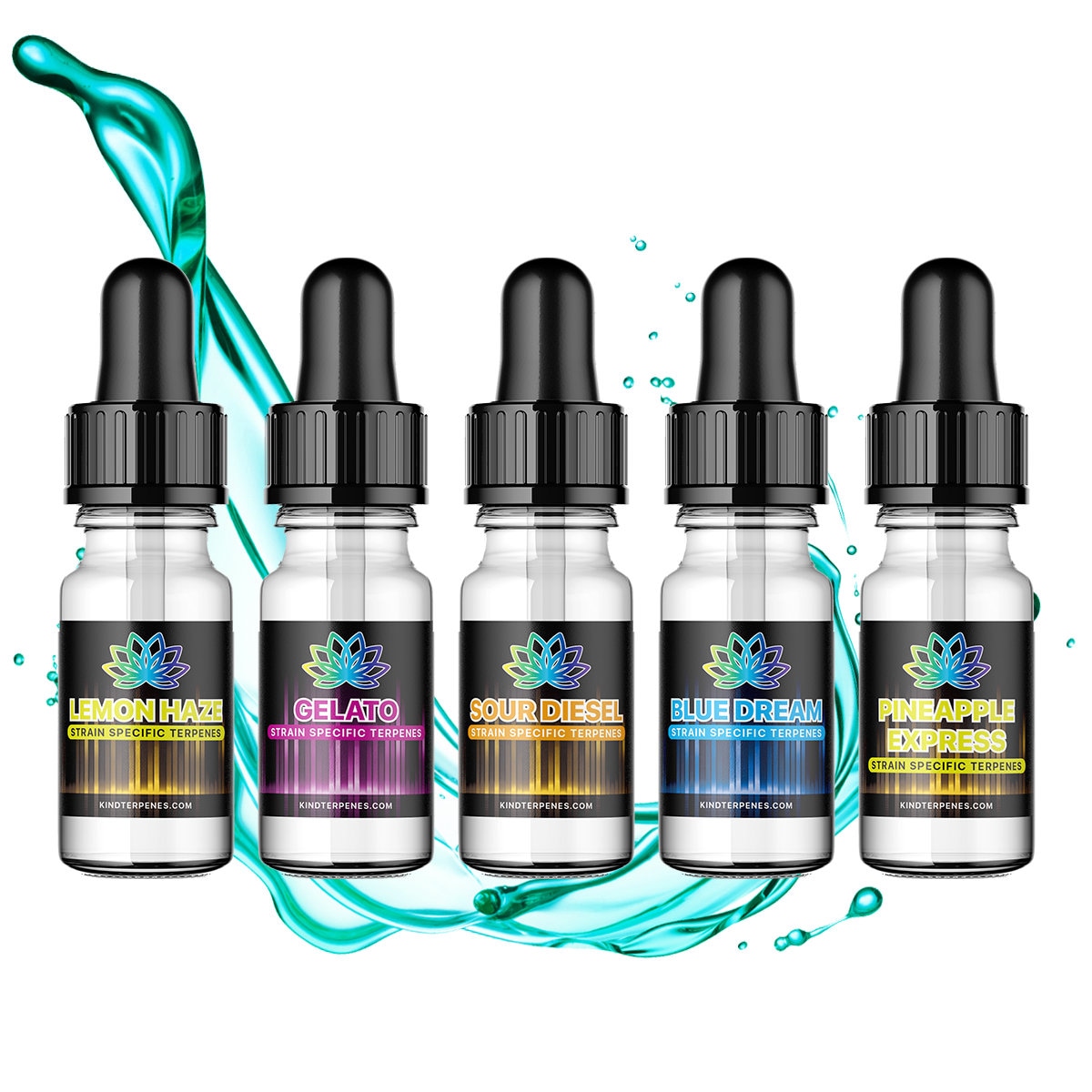 Kind Terpenes - Collection #1 - 1ml X 5 Natural Strain Specific Profiles -  Etsy