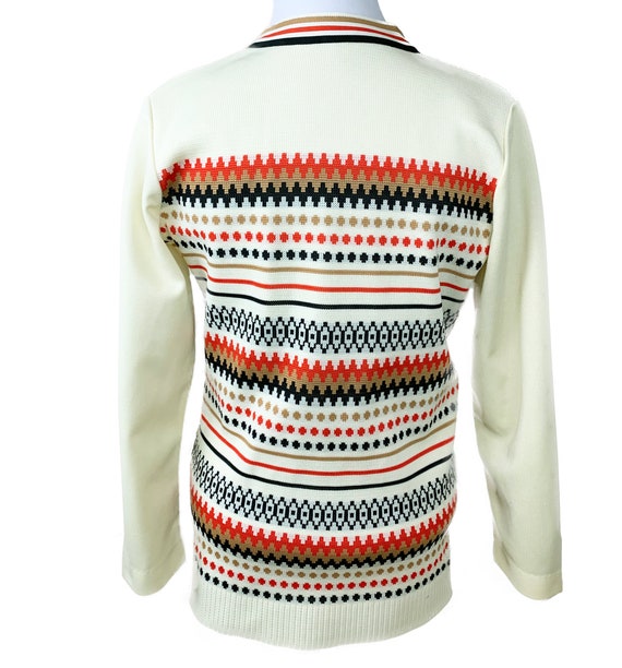 Vintage 1970's Women's Polyester Cardigan - image 5