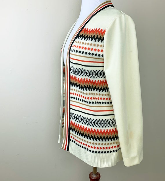 Vintage 1970's Women's Polyester Cardigan - image 4