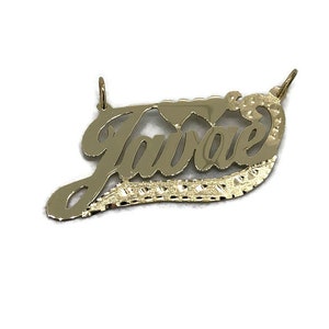 Customized Gold Name Plate UK