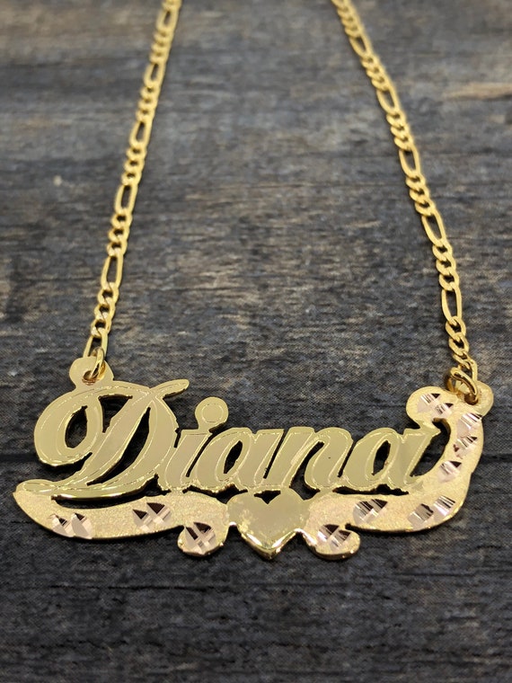 Mexican Style Name Necklace Mexican Ubicaciondepersonas cdmx gob mx