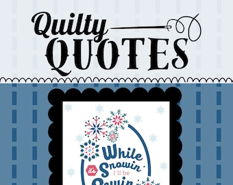 QUILT QUOTES, Instant Digitale Download, Afdrukbare kunst, Quilty Cobb